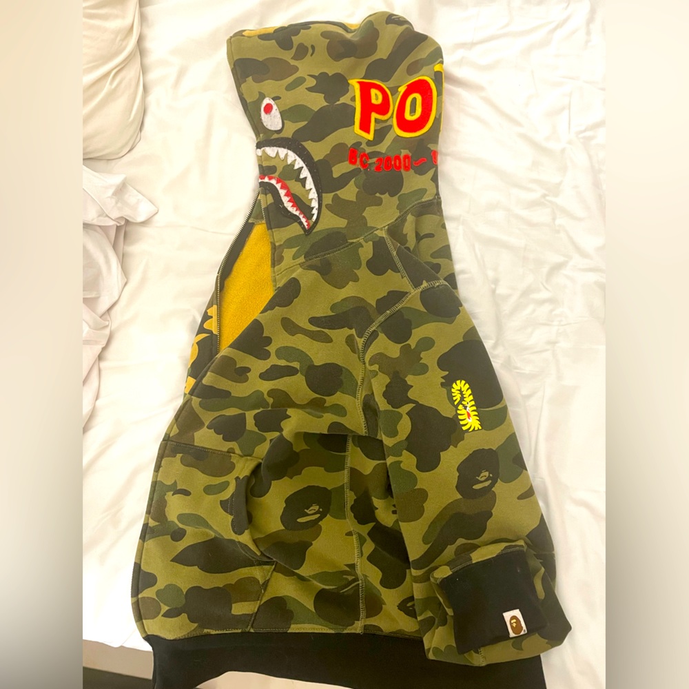 Bathing Ape Zip Up Hoodie